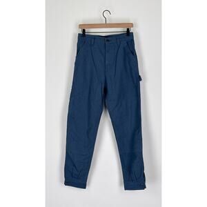 Patagonia Womens Hemp All Seasons Double Knee Work Pants Size 6R Stone Blue New